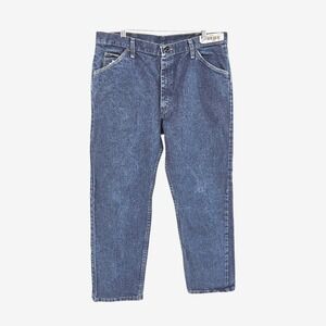 Bulwark FR Denim Jeans Straight Leg Men's 36x30 Blue‎